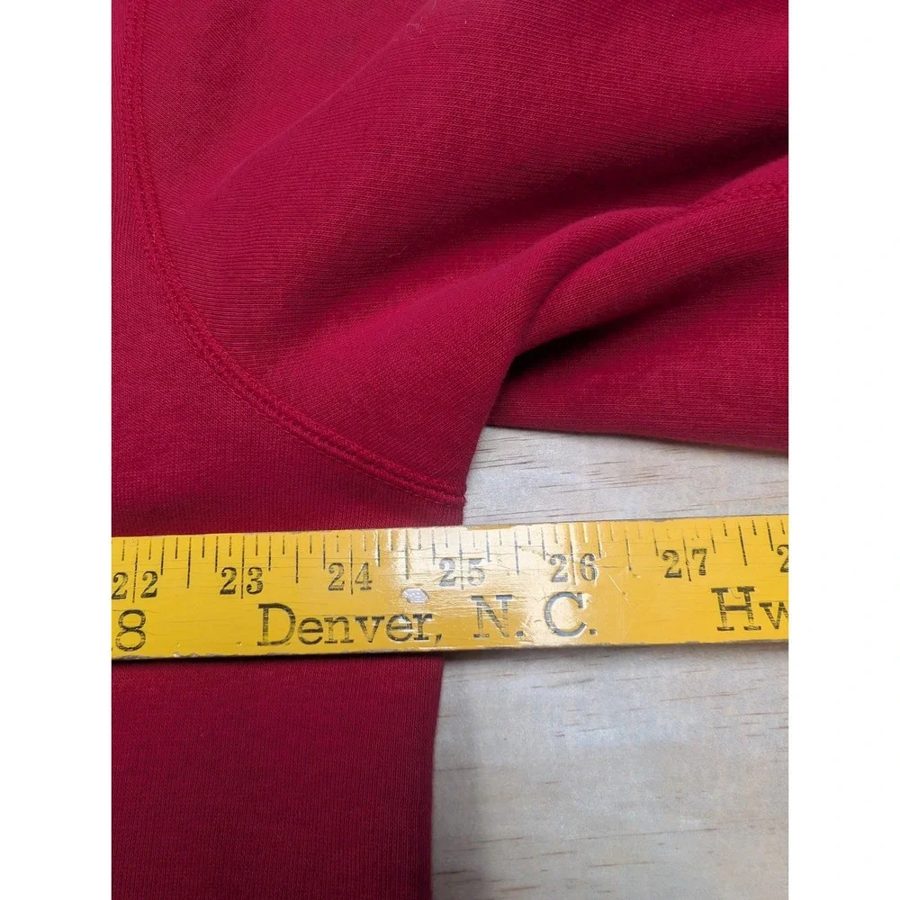 Nike Air Jordan Flight Jumpman Speckle Logo Red Crewneck Sweatshirt Mens XL